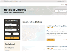 Tablet Screenshot of oludeniz-hotels.com